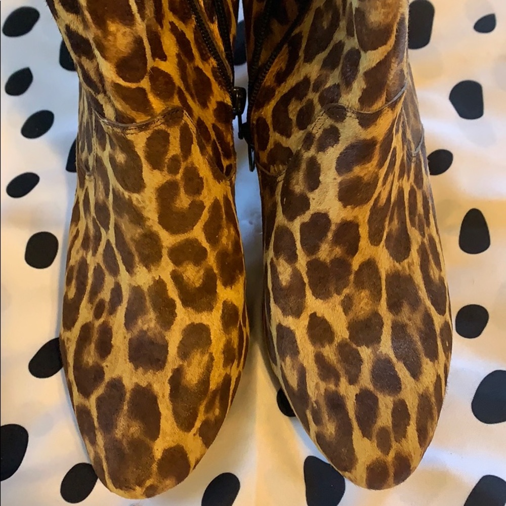 INC Leopard Hannah Booties - Picture 5 of 6